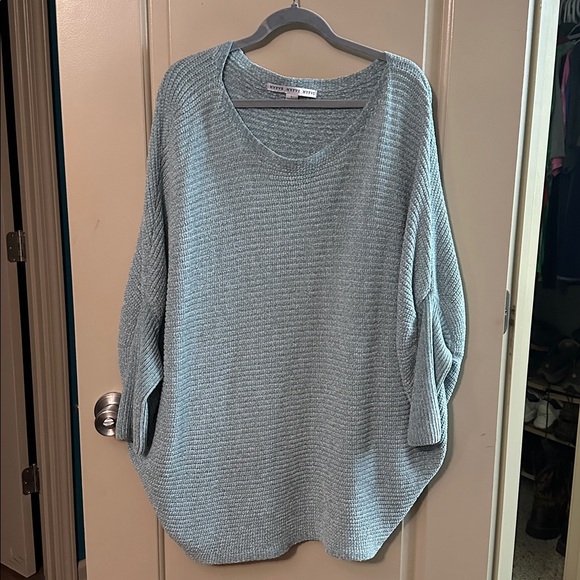 HYFVE Sweaters - HYFVE Textured Knit Sweater in Soft Blue
